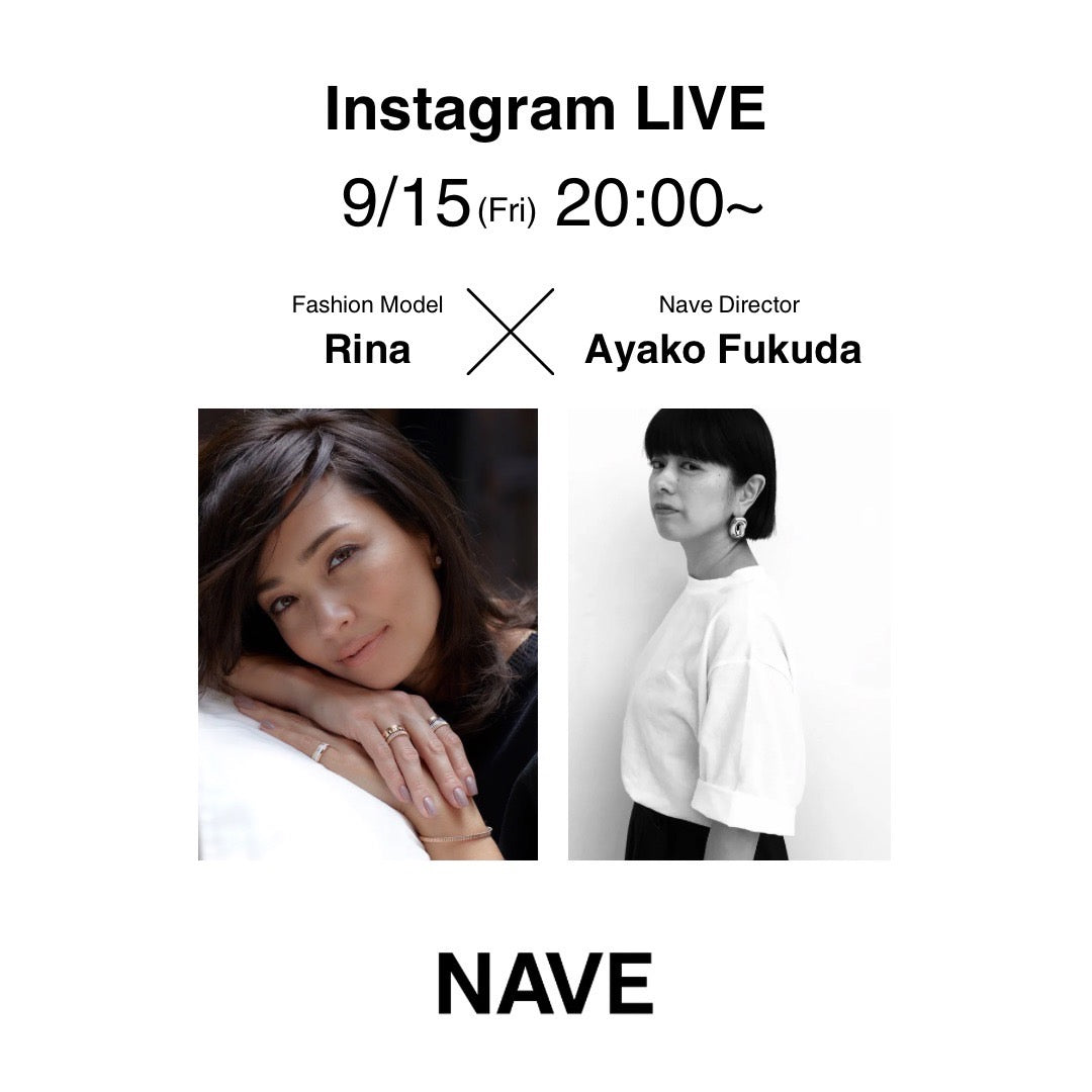 Instagram LIVE 9/15(Fri) 紹介アイテム