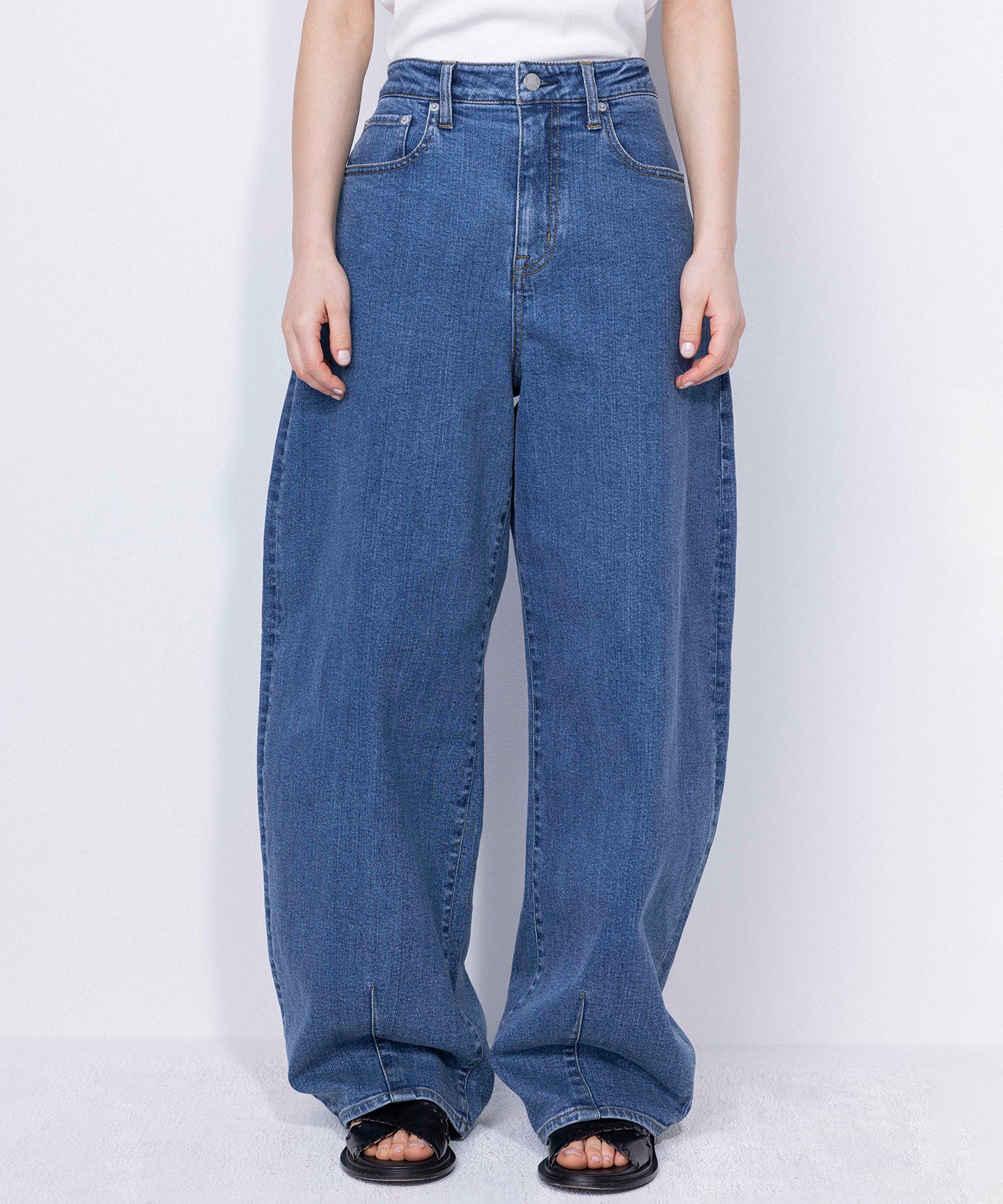 SALE・ReNAVE】バレルストレッチデニム