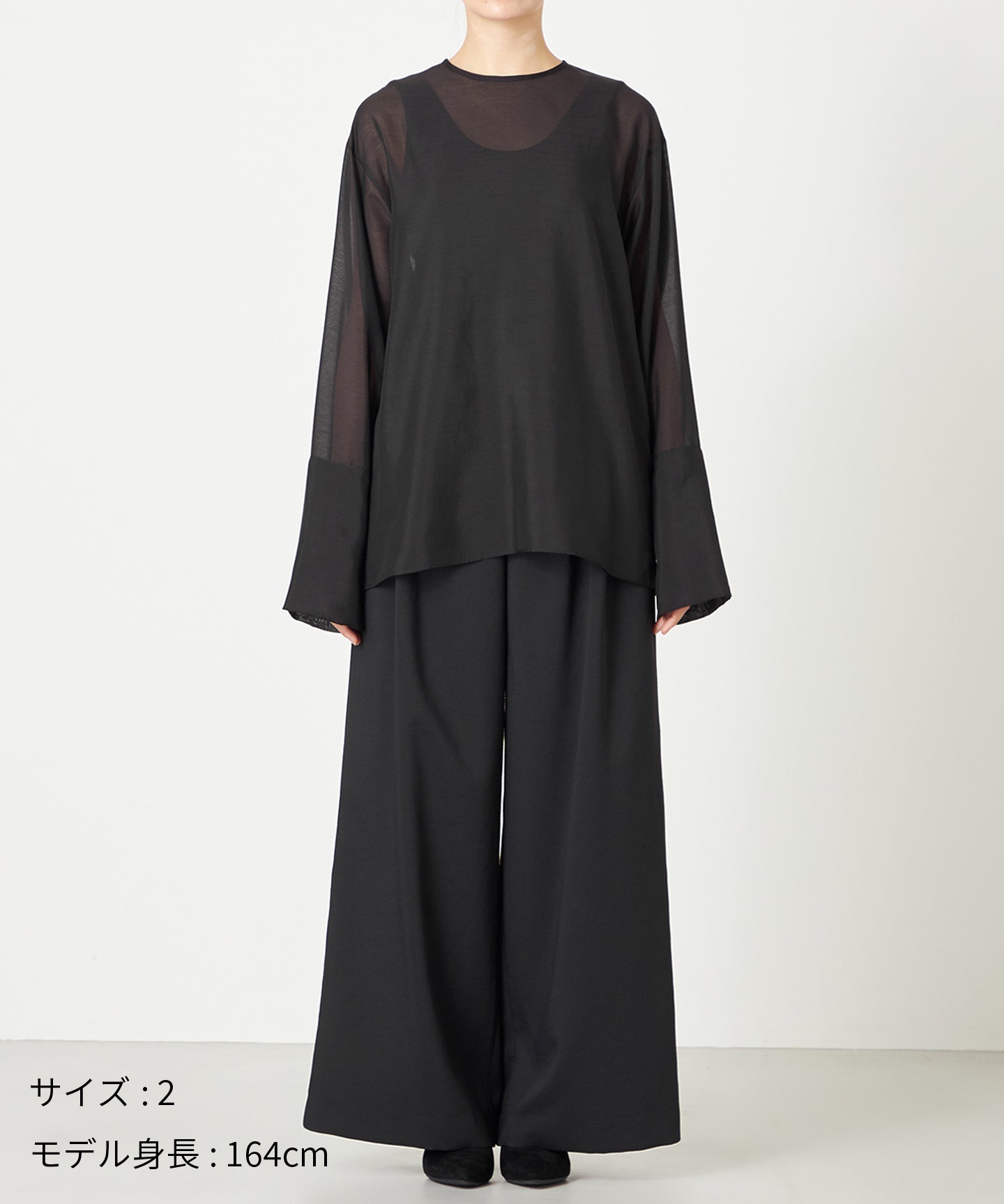 SALE・ReNAVE】シアーボイル ブラウス