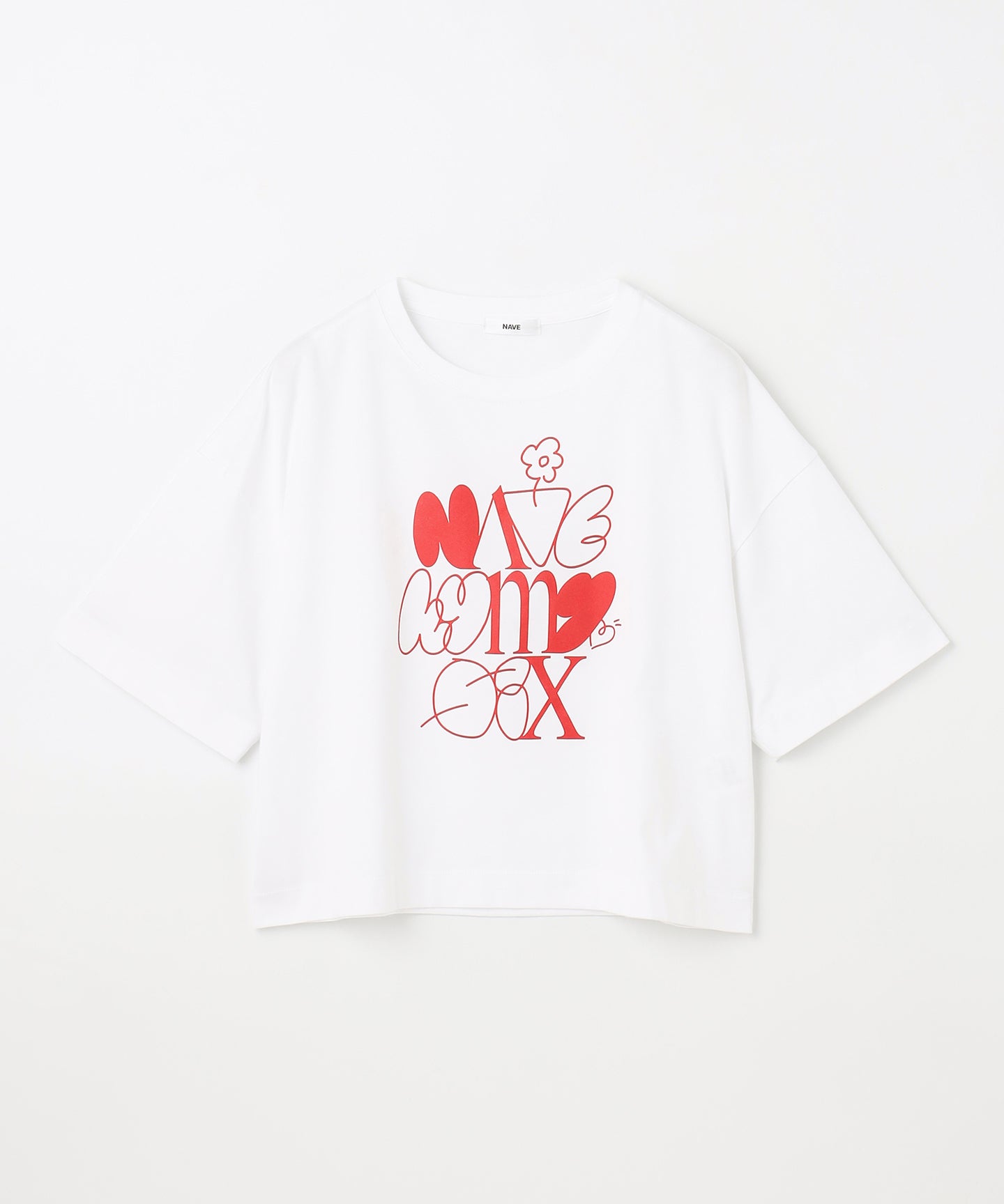 【xNAVE】MIZUKI HANAYAMA×SiXSENCERECORD×NAVE トリプルコラボTシャツ