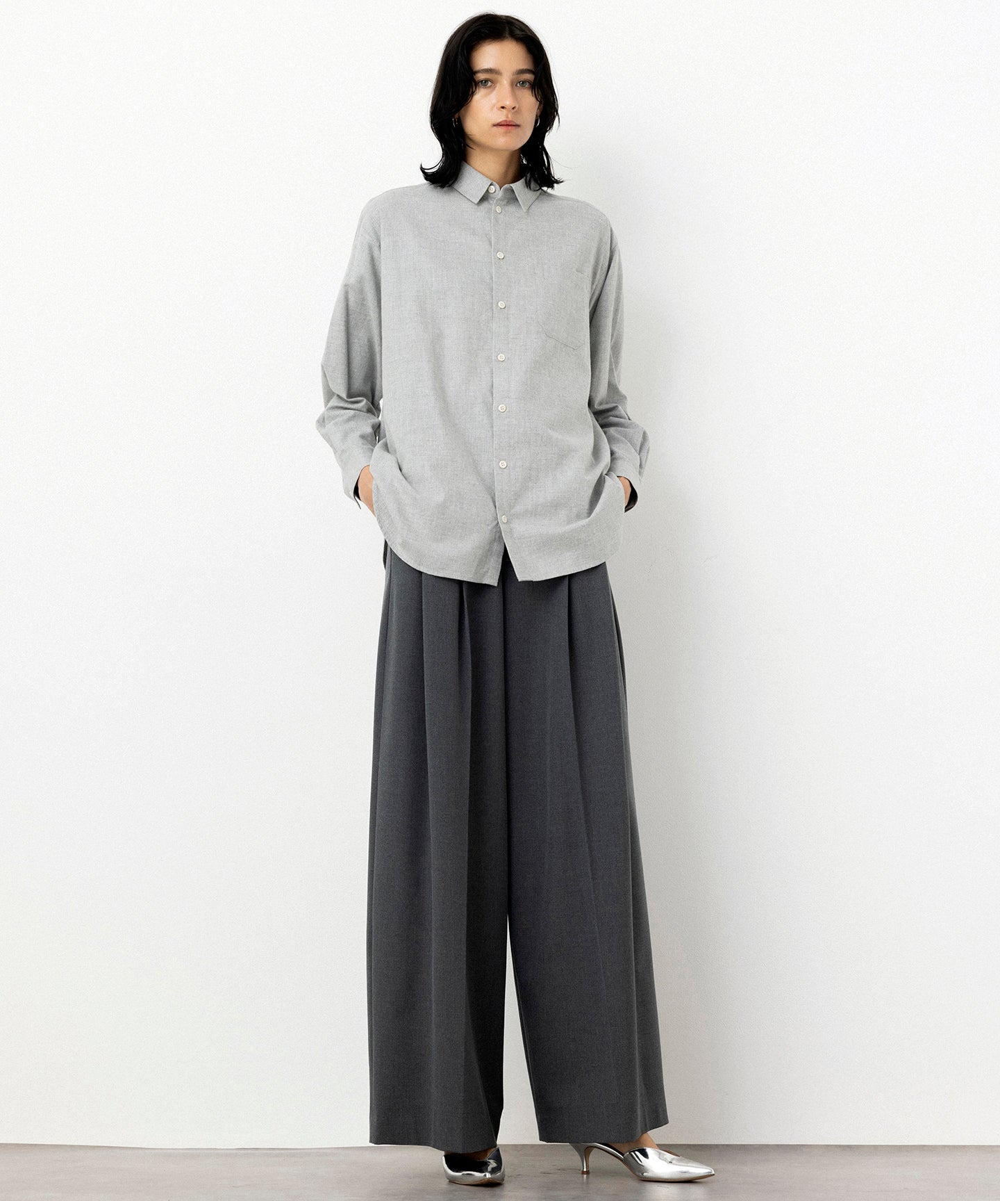 SALE・Nave】2WAYツイル ワイドパンツ – NAVE